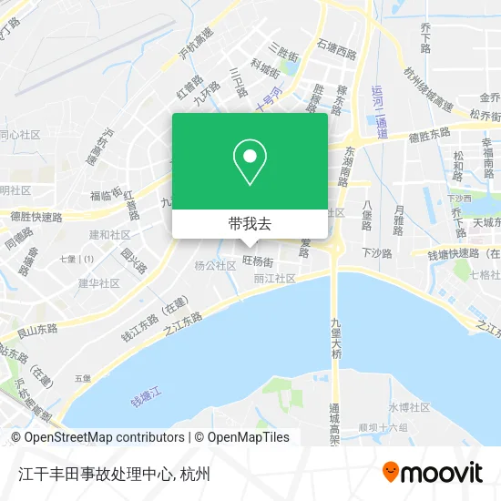 江干丰田事故处理中心地图