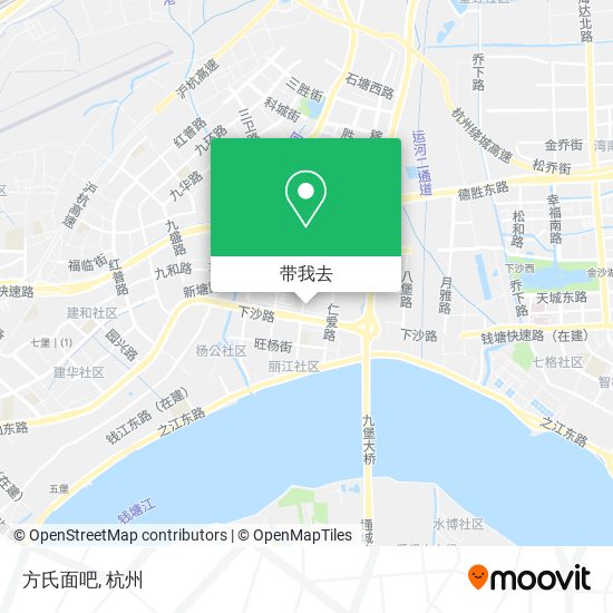 方氏面吧地图