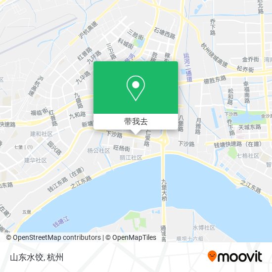 山东水饺地图
