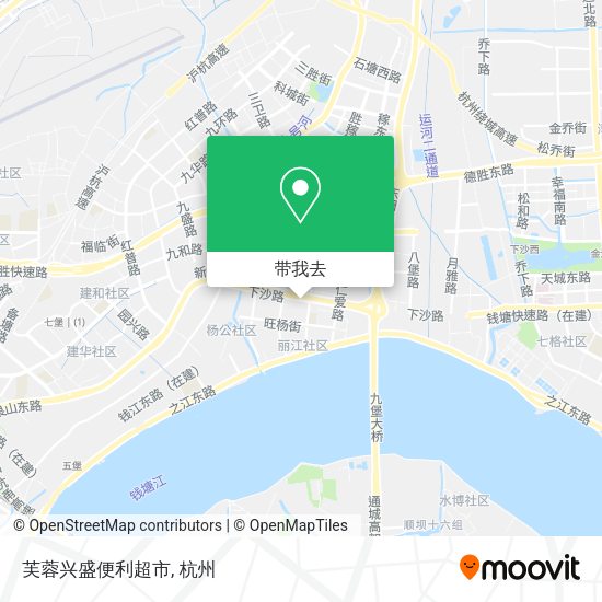 芙蓉兴盛便利超市地图