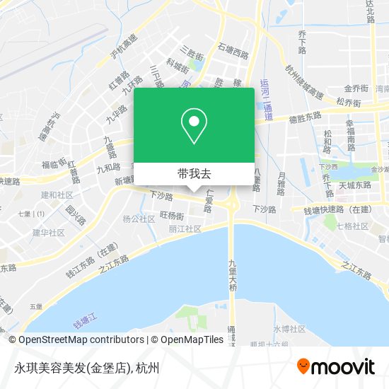 永琪美容美发(金堡店)地图