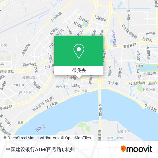 中国建设银行ATM(四号路)地图