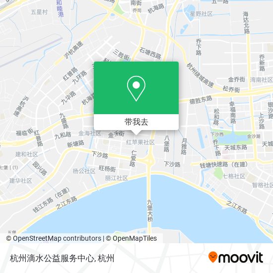 杭州滴水公益服务中心地图