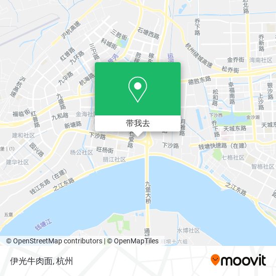伊光牛肉面地图