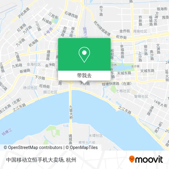 中国移动立恒手机大卖场地图