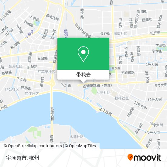 宇涵超市地图