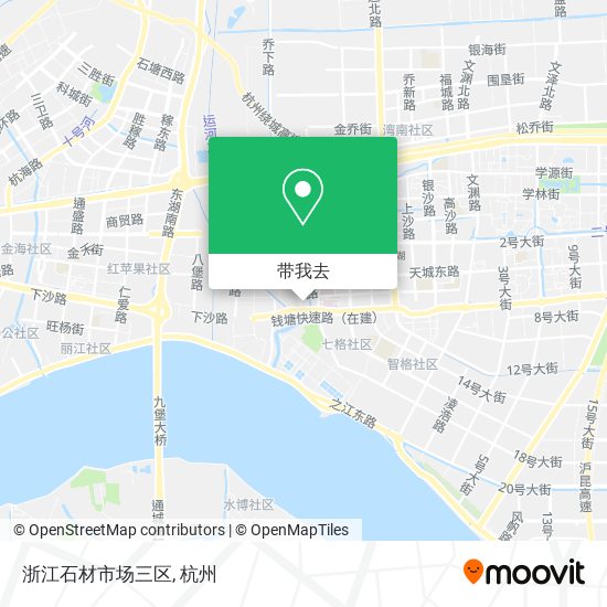 浙江石材市场三区地图