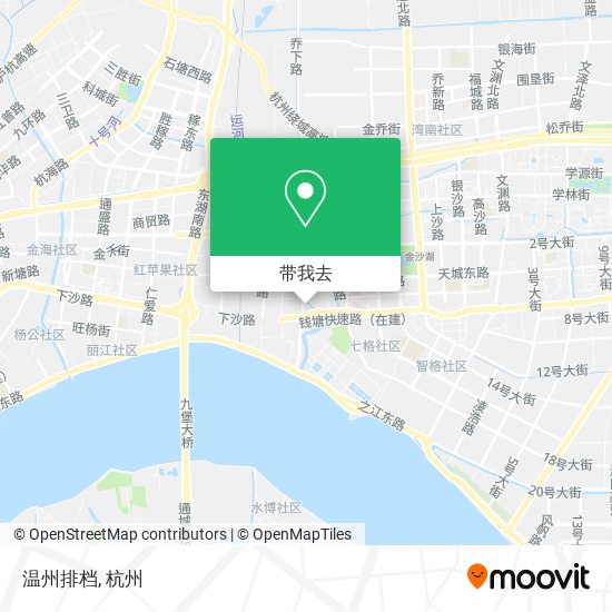 温州排档地图