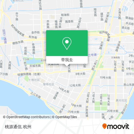 桃源通信地图