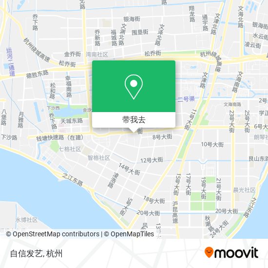 自信发艺地图