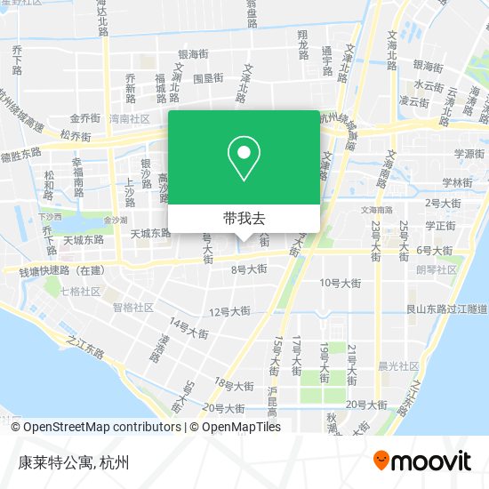 康莱特公寓地图