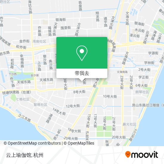 云上瑜伽馆地图