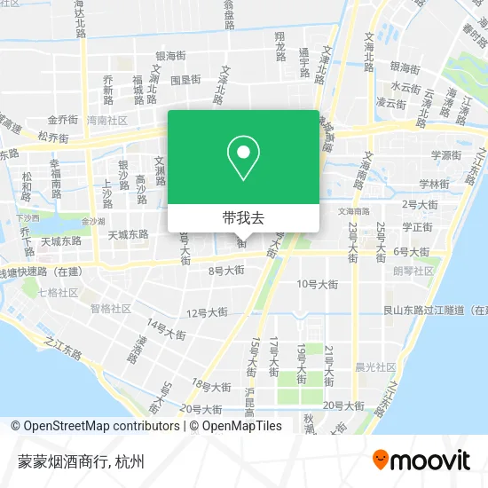 蒙蒙烟酒商行地图