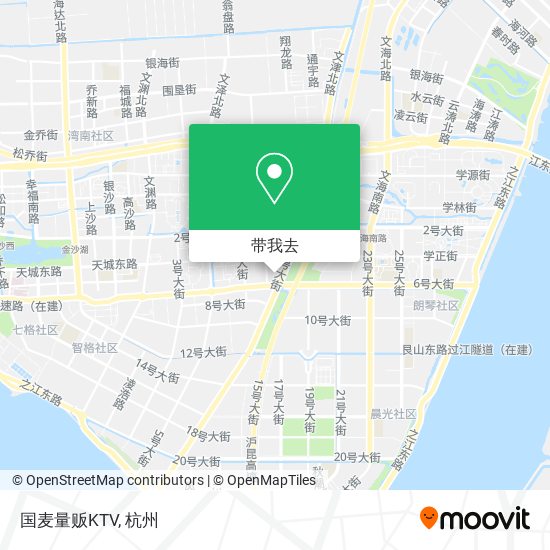 国麦量贩KTV地图