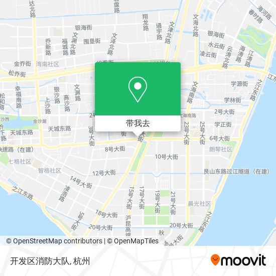 开发区消防大队地图