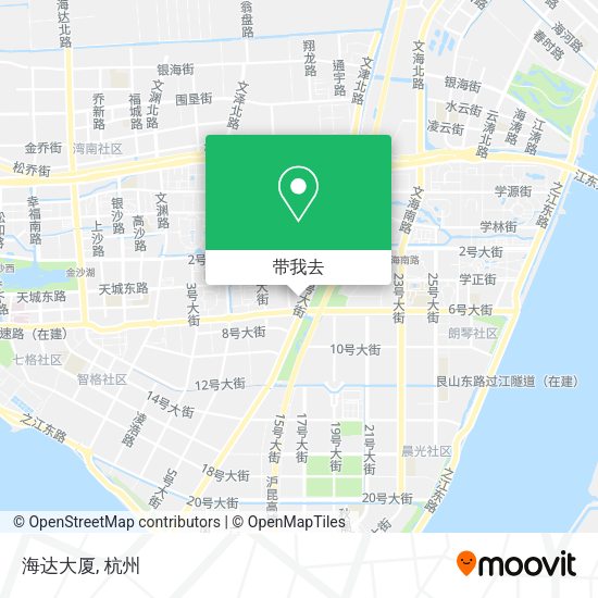 海达大厦地图