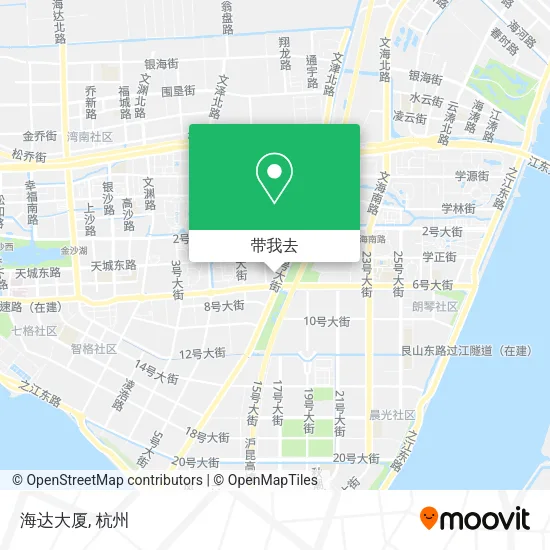 海达大厦地图