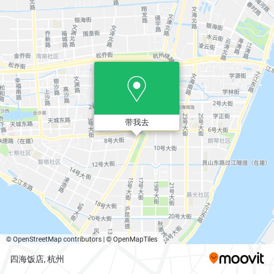 四海饭店地图