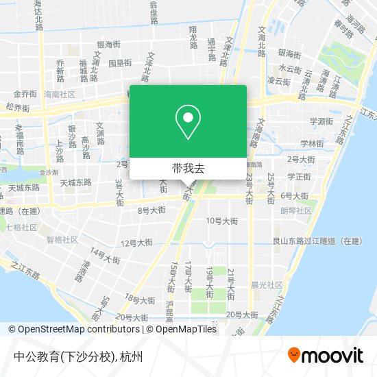 中公教育(下沙分校)地图