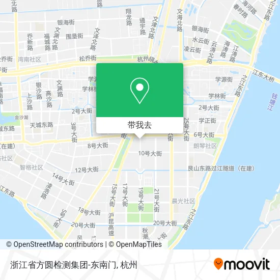 浙江省方圆检测集团-东南门地图