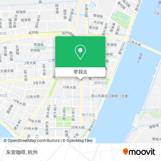东壹咖啡地图