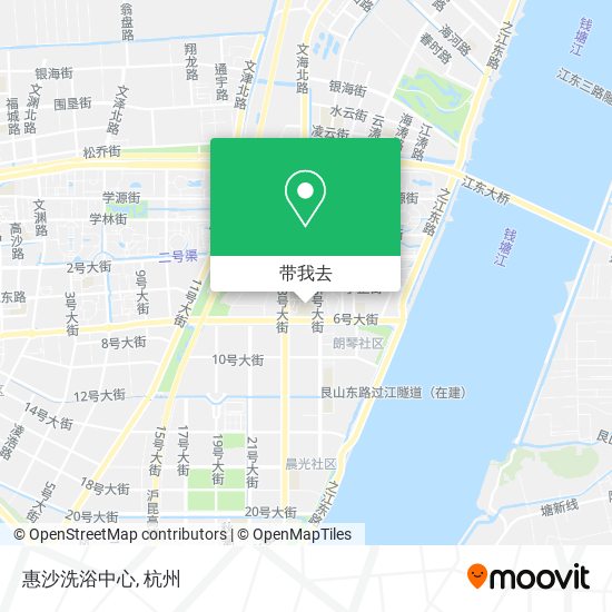 惠沙洗浴中心地图