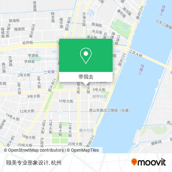 颐美专业形象设计地图