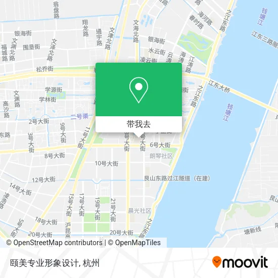 颐美专业形象设计地图