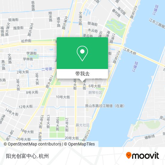 阳光创富中心地图