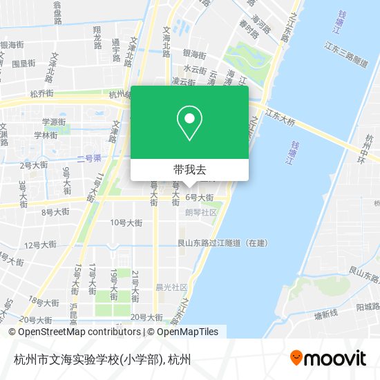 杭州市文海实验学校(小学部)地图