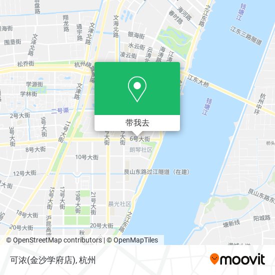 可浓(金沙学府店)地图