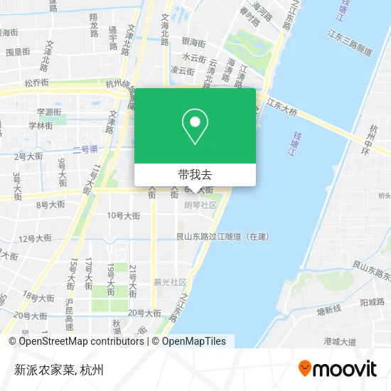 新派农家菜地图