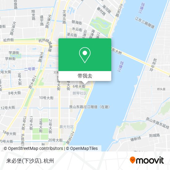 来必堡(下沙店)地图