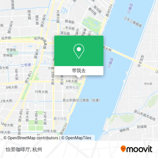 怡景咖啡厅地图