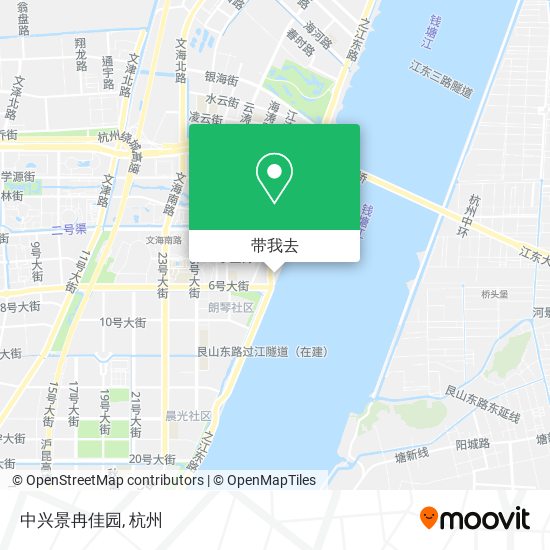 中兴景冉佳园地图