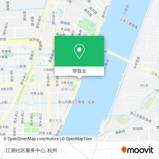 江潮社区服务中心地图