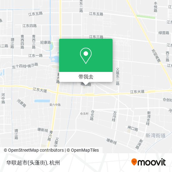 华联超市(头蓬街)地图