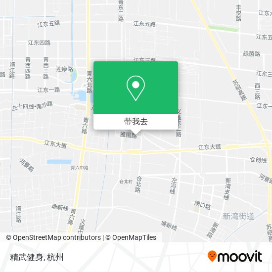 精武健身地图