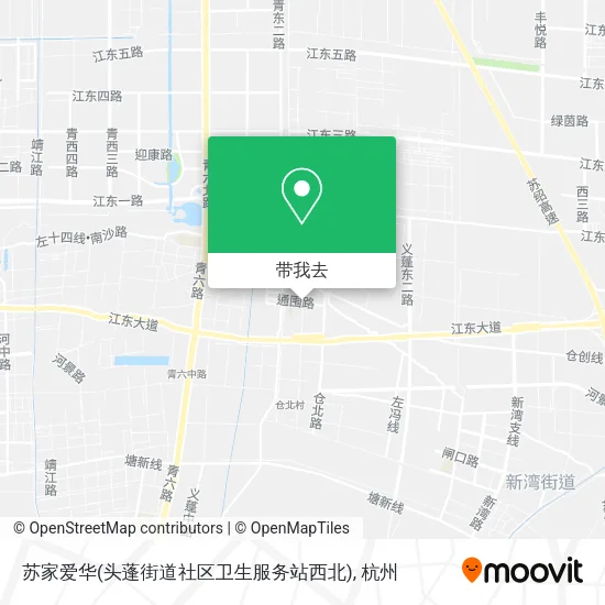 苏家爱华(头蓬街道社区卫生服务站西北)地图