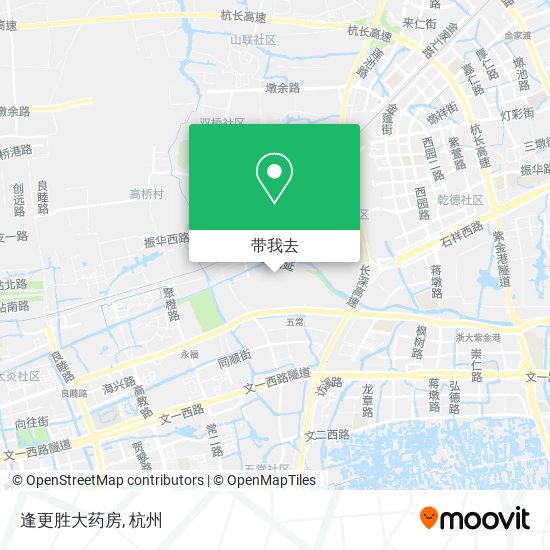 逢更胜大药房地图