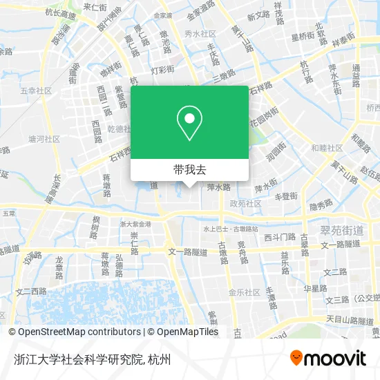 浙江大学社会科学研究院地图