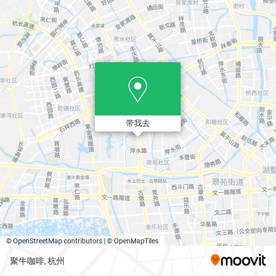 聚牛咖啡地图