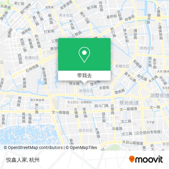悦鑫人家地图
