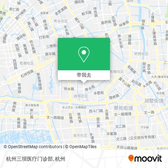 杭州三坝医疗门诊部地图