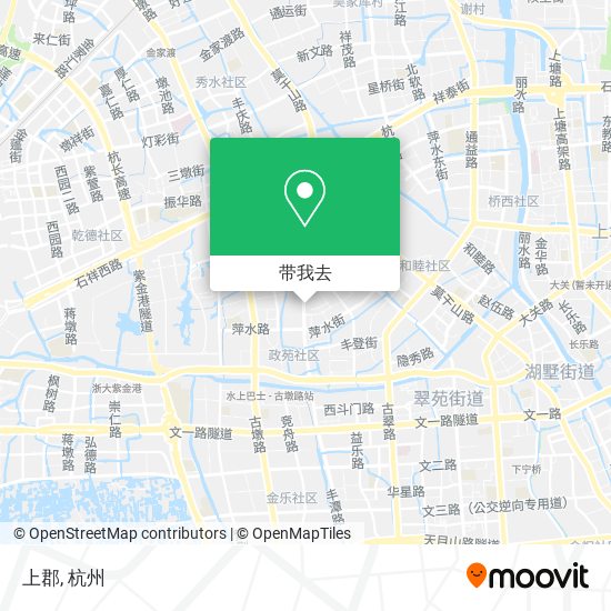上郡地图