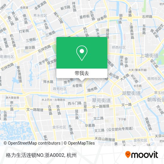 格力生活连锁NO.浙A0002地图