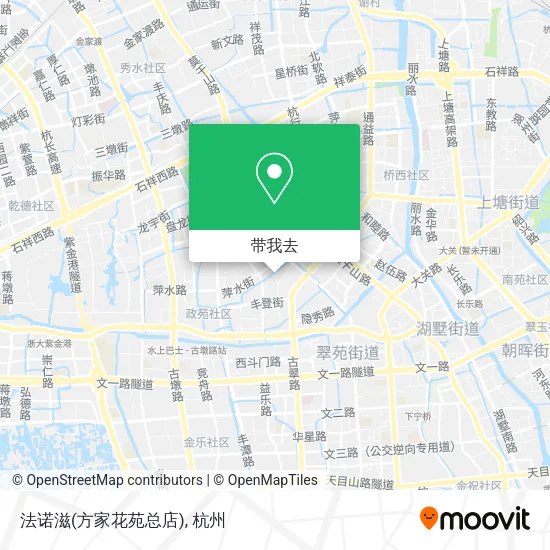 法诺滋(方家花苑总店)地图
