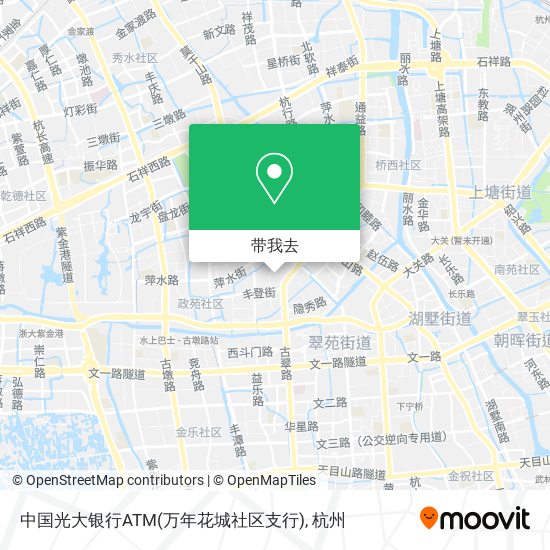 中国光大银行ATM(万年花城社区支行)地图
