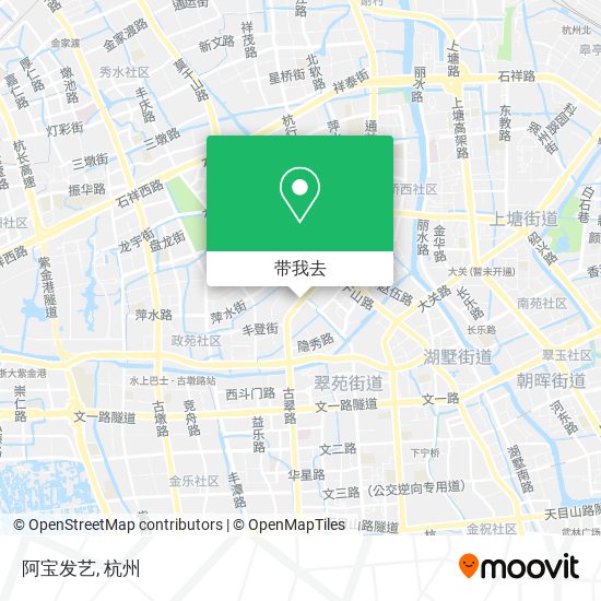 阿宝发艺地图