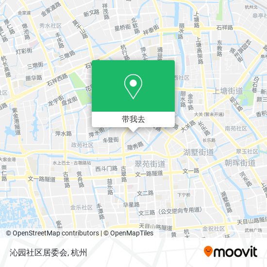 沁园社区居委会地图